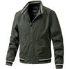 Kobilee Giubbino Uomo Primavera Elegante Offerta Giubbotto Giubbotto Aviatore Casual Nero Giubbotto Primaverile Classico 2024 Giubbotto Bomber Sportivo Vintage Giacca Militare