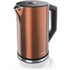 arendo - Bollitore Acqua Elettrico da 1.5L 2200W - Eco Controllo Temperatura - Temperatura Regolabile 40-100°C - Parete Doppia - in Acciaio Inossidabile - Senza BPA - Rame