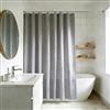 YISURE Tenda da doccia e vasca da bagno grigio chiaro, 200 x 220 cm (l x H)