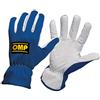 OMP IB/702/B/XL Guanti da corsa Blu