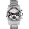 Seestern Sugess Cronografo Panda 37 Meccanico Acciaio Bianco Nero Vintage Orologio Uomo
