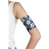 Kaio-Dia Dia-Band BAMBINI calcio, fascia protettiva per sensore di glucosio Freestyle Libre, Medtronic, Dexcom e Omnipod | Fascia in tessuto confortevole per diabetici. (Junior.XS (17-20 cm))