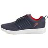 SG UNPAR by SG Franklin Mens Running Shoes (Grey/Red, EU42/UK8/US8.5) | Lightweight | Eva Outsole with Mesh & Knitted Upper | Ideal for Trail Run, Fitness & Training, Jogging, Regular & Fashion Wear