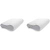 TEMPUR set di cuscini con imbottitura e federa, cuscino Original taglia M con federa in jersey (bianco)