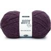 Lion Brand Yarn Jiffy Bonus Bundle, Filato Acrilico per Uncinetto, Melanzana, 1 Confezione