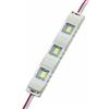 M LEDME Moduli Led SMD 12V 0,75W 3 Led IP65 catena 20pz per insegne pubblicitarie Bianco freddo 6000K M LEDME
