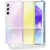 SineOrdo Cover compatibile con Samsung Galaxy A55 5G Custodia, Ultra Sottile Custodia Samsung Galaxy A55 5G Cover Silicone TPU Case - Trasparente