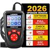 LAUNCH CR3008 Plus obd2 auto diagnostica, Una chiave I/M,Aggiornamento a vita, Lettore di codici motore migliorato Strumento di scansione diagnosi auto OBDII per tutti i veicoli, Modello 2026