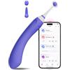 LOVENSE Hyphy Alta Frequenza Vibratore Donna, Potente e Silenzioso, Controllo Remoto Bluetooth a Lunga Distanza con Sincronizzazione Musicale, Partner & App Control