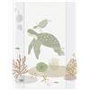 Rotho Babydesign 20099 0001 DJ01 Materassino fasciatoio Sea Life, da 0 mesi, 70 x 50 cm bianco