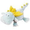 Fehn animale termico drago - Cuscino con semi d'uva in un grazioso peluche a forma di drago - Cuscino termico per il relax di neonati e bambini piccoli a partire da 0+ mesi
