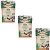 Carnilove Soft Snack Anatra con Rosmarino | Confezione Tripla | 3 x 200 g | Biscottini per cani | Anatra e rosmarino | Senza aggiunta di zucchero | Gusto esotico di carne
