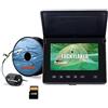 LUCKY Ecoscandaglio Videocamera per Pesca Subacquea DVR Fish Finder subacqueo LED a infrarossi Monitor LCD Portatile per Mare e Kayak