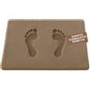 SoNiT home decor SONIT - Tappeto Scendiletto Nocciola 50x80 cm, Morbido per Camera da Letto e Salotto, Antiscivolo Assorbente per Interni, Tappeto Moderno e Lavabile per Uso Quotidiano