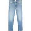 Gas Jeans Skinny Fit Light Slub Comf.Denim 10,05 Oz Sax Zip Rev 351450021122 Blu Chiaro Blu
