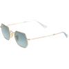 Ray-Ban 0RB3556N Occhiali da Sole, Marrone (Gold), 53 Unisex-Adulto