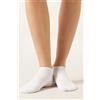 Calzedonia Pedulini Unisex In Cotone E Lino Bianco