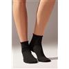 Calzedonia Calze Corte Con Lino Senza Bordo Nero