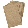 La Cordeline Set di 6 tappeti lettiera Canapa Naturale, 25 x 40 cm, 1000 g/m², Fondo Gabbia per roditori, Conigli, criceti, ECC