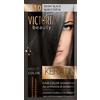 Victoria Beauty 6 x shampoo colorante - Trattamento alla cheratina - senza ammoniaca (nero ebano)
