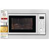 Exquisit EMW2539HI Piano di lavoro 25L 900W Acciaio inossidabile