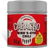 CARACHO 50 g di fiocchi di peperoncino Bird Eye - 100% estremamente piccante - peperoncino in polvere in metallo per condimenti/scoville: 100.000 - 200.000 / peperoncino specialità