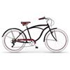 MBM Honolulu, Bici Cruiser Uomo, Nero A01, 26