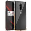 YaMiDe Custodia In TPU Per OnePlus 7T Pro, Con [due Protezione Schermo], Custodia in TPU Trasparente Ultra Sottile, Super Antiurto, Custodia tipo Cuscino d'aria