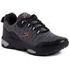 SG UNPAR by SG Booster Mens Running Shoes (Grey, EU 41/UK 7/US 7.5) | Lightweight | Eva Outsole with Mesh & Knitted Upper | Ideal for Trail Run, Fitness & Training, Jogging, Regular & Fashion Wear