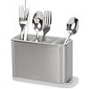 Joseph Joseph Surface Scolaposate da Lavello in Acciaio Inox, Contenitore Portaposate Portautensili per Cucina, Base Drenante