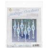 Solid Oak Kit Bead ORN Blue Ice Drops