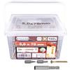 Connex vz a160 EMR - Vite universale 5,0 x 70 con testa svasata taglio a croce Torx, colore: zincata gialla
