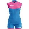 Zeus SET VOLLEY SARA - BLU ROYAL/ROSA