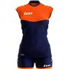 Zeus SET VOLLEY SARA - BLU/ARANCIO