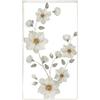 Pannello decorativo a fiori in ferro 50x5,5x90,5 cm Flix