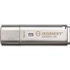 Kingston IronKey Locker+ 50 Drive Flash USB XTS-AES crittografato per la protezione dei dati con backup USBtoCloud automatico-IKLP50/16GB
