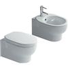 Galassia M2 sanitari sospesi mini cm 46 vaso, bidet e coprivaso rallentato