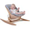 CHILDHOME, Cuscino Riduttore per Neonato, Compatibile con il Seggiolino per Neonati Evolu Newborn Seat, 100% Cotone, Cintura di Sicurezza a 5 Punti, Confortevole, Ergonomico, Grigio