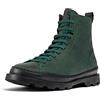 Camper Brutus K400325, Stivale alla caviglia Donna, Verde scuro 041, 36 EU
