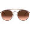 Ray-Ban 0rb3647n 9069a5 51 Occhiali da Sole, Rosa (Pink/Pink Gradient Brown), Unisex-Adulto