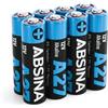 ABSINA 8x Batteria 27A 12V per Apriporta Garage e molto altro - A27 batteria a prova di perdite e di lunga durata - 27A 12V batterie