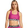 UNDER ARMOUR UA HG AUTHENTICS MID BRANDED Top Sportivo Donna