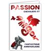 AFIE 69-9004 - Biglietto di auguri con busta, 12 x 17,5 cm, motivo: parola drago rosso brillante a forma di sagoma creatura fantastica, cavaliere cavaliere per ragazzi e bambini - creazione stampa