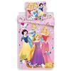 JFabrics Disney - Set di biancheria da letto per bambini, copripiumino 140 x 200 cm + federa 65 x 65 cm, in cotone