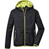 killtec regazzi Giacca funzionale/giacca outdoor con cappuccio KOS 279 BYS JCKT, dark olive, 116, 41465-000