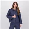 Studio 19 Giacca jeans con colletto e bottoni