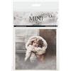 ITD Collection - Set creativo per mini album con carta di riso 14,8 x 14,8 cm (6 fogli) Carte di riso per decoupage per scrapbooking e artigianato - Multicolore (RSM086, codice HS - 48021000)
