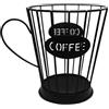 Dasertoe Porta cialde da caffè per capsule di caffè e caffè, cestello portaoggetti da , per capsule espresso (), nero