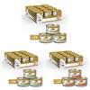 Purina Gourmet Gold Umido Gatto Mousse , 3 gusti diversi di pesce: 72 lattine da 85 g
