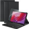 EasyAcc Cover Custodia Tastiera Compatibile con Lenovo Tab M11 TB330 2024 con Pellicola Protettiva, [Tastiera Italiana], Custodia Protettiva Tastiera Rimovibile con Portapenne, Nero